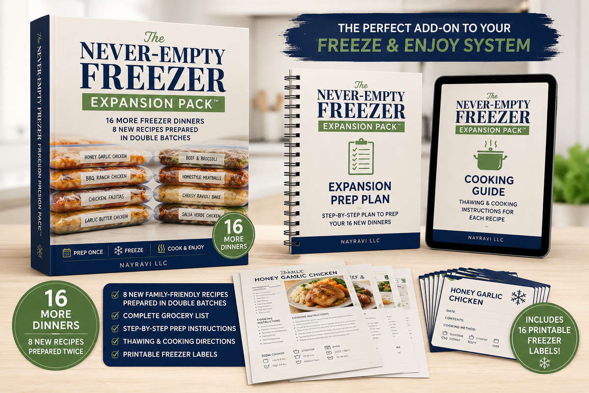 Double Your Dinners for Just $13